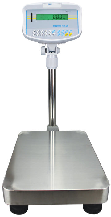 Adam Equipment GBK 150aM - GBK-M Approved Bench Checkweighing Scale -  150lb / 60kg, 0.02lb / 0.01kg