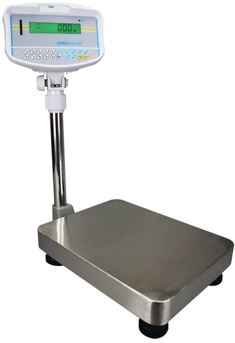 Adam Equipment GBK 150aM - GBK-M Approved Bench Checkweighing Scale -  150lb / 60kg, 0.02lb / 0.01kg