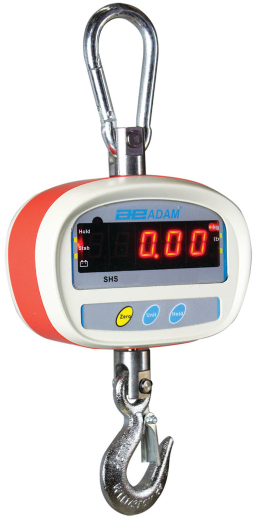 Adam Equipment SHS 100a - SHS Crane Scale -  100lb / 50kg, 0.02lb / 0.01kg